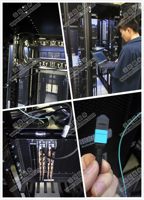 云烁服务 网络工程师现场调试图